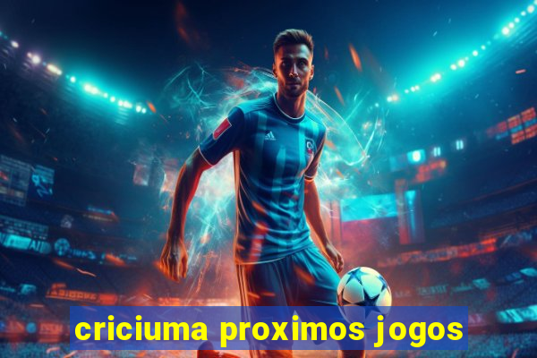 criciuma proximos jogos